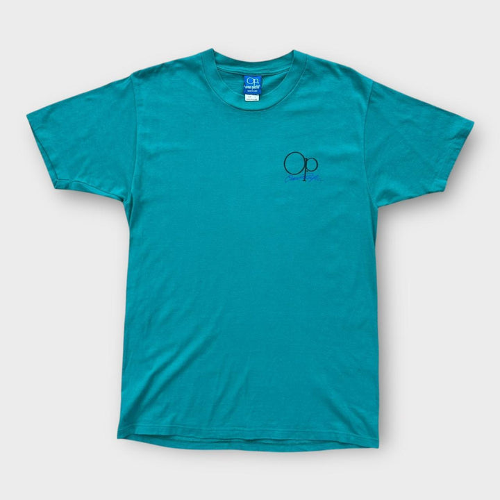 Винтажная футболка с рисунком Ocean Pacific, большая