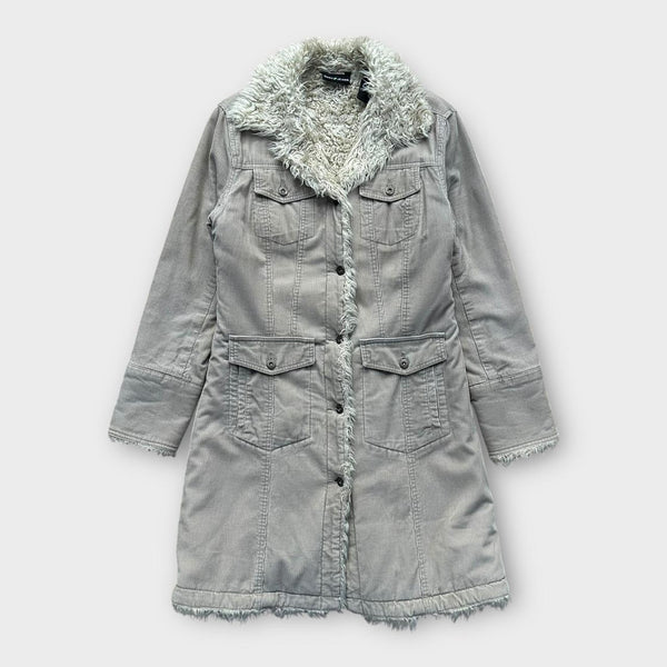 Джинсовая куртка DKNY Афган - женская средняя