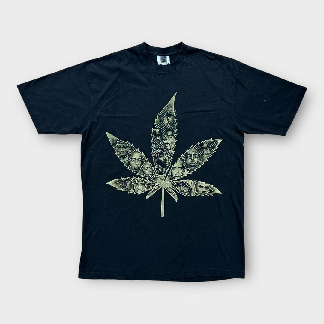 Футболка с рисунком в стиле хип-хоп Vintage - XL (мешковатая)