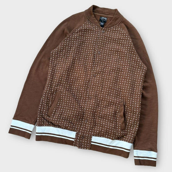 Университетская куртка-бомбер Stussy - Большой размер