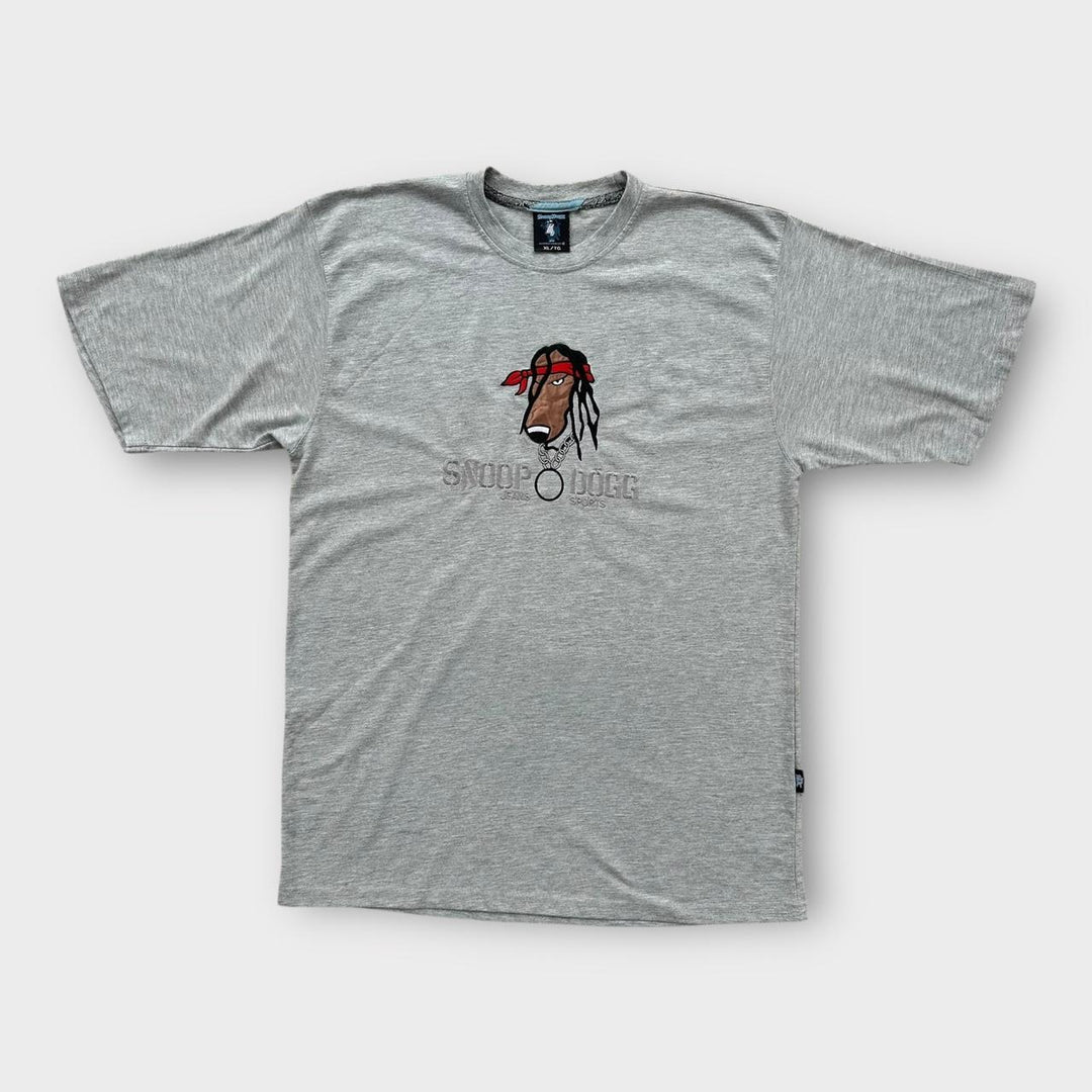 Футболка Snoop Dogg с надписью - XL