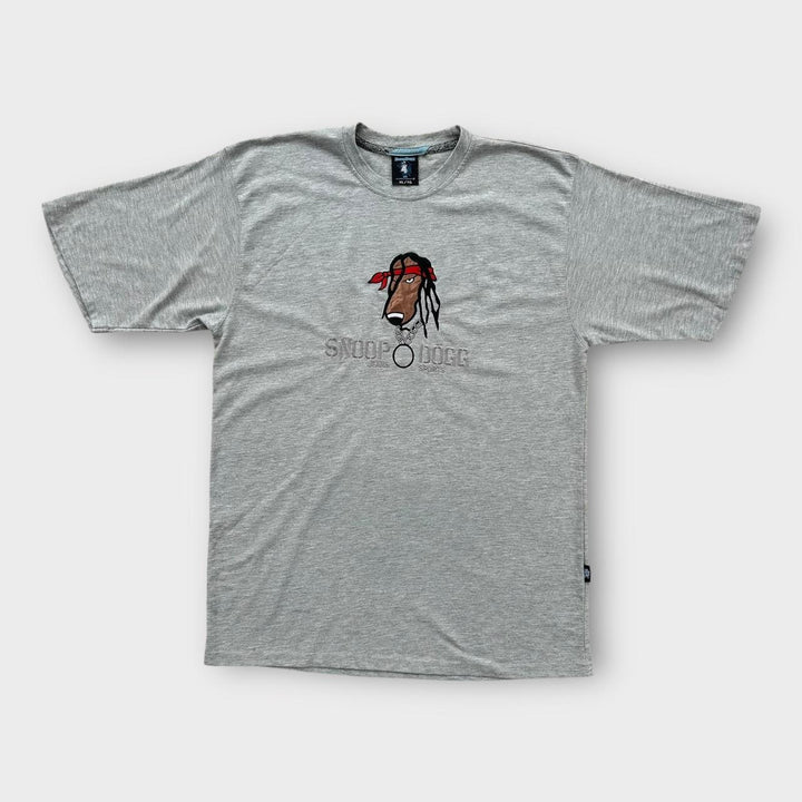 Футболка Snoop Dogg с надписью - XL