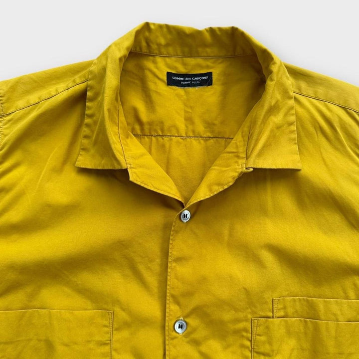 Винтажная рубашка Comme des Garçons homme плюс на пуговицах — маленький размер (проверьте размеры)