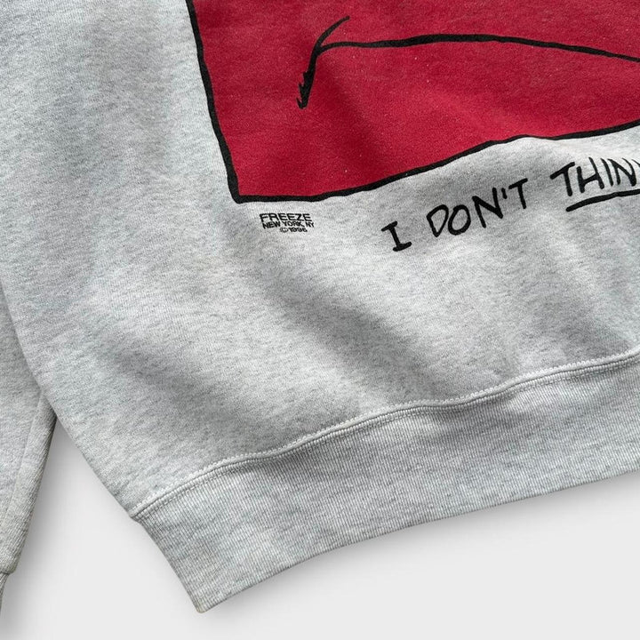 Толстовка с рисунком Vintage Freeze New York — XL