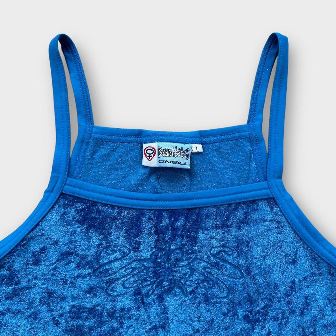 Велюровый топ на бретелях Y2K O’Neil - Большой