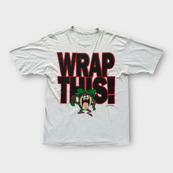 Vintage Taz Christmas graphic tee - XL