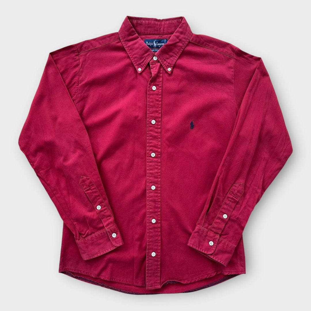 Винтажная рубашка Ralph Lauren - XL женская