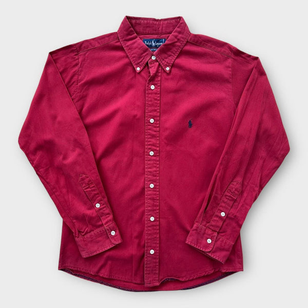 Винтажная рубашка Ralph Lauren - XL женская