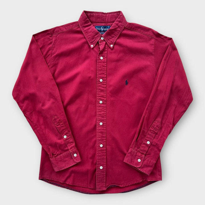 Винтажная рубашка Ralph Lauren - XL женская