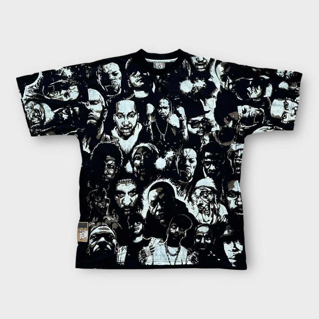 Футболка Time is Money в стиле хип-хоп с принтом в стиле рэп — XL