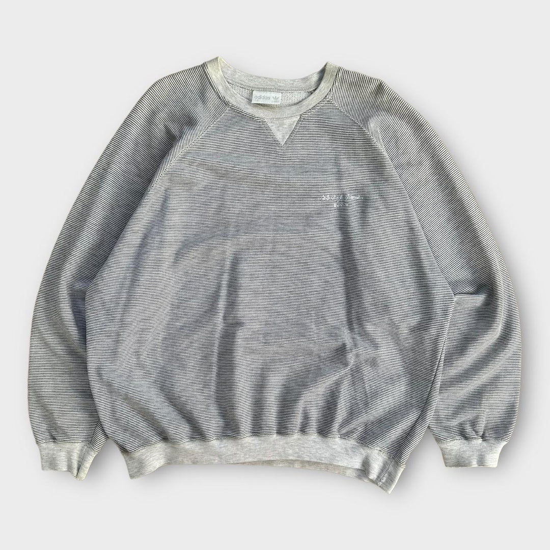 Полосатый свитшот Adidas - большой