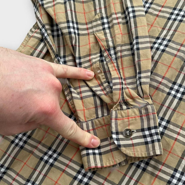 Рубашка в клетку Burberry Nova - XXL