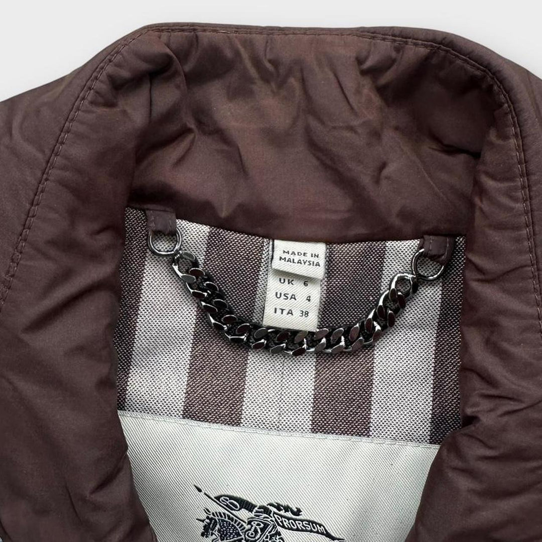 Винтажный нейлоновый тренч Burberry – UK6