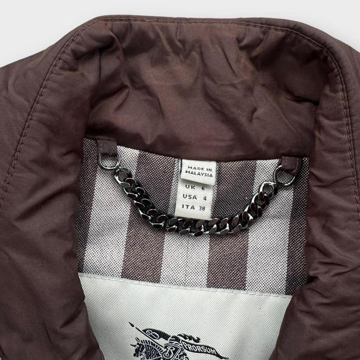 Винтажный нейлоновый тренч Burberry – UK6