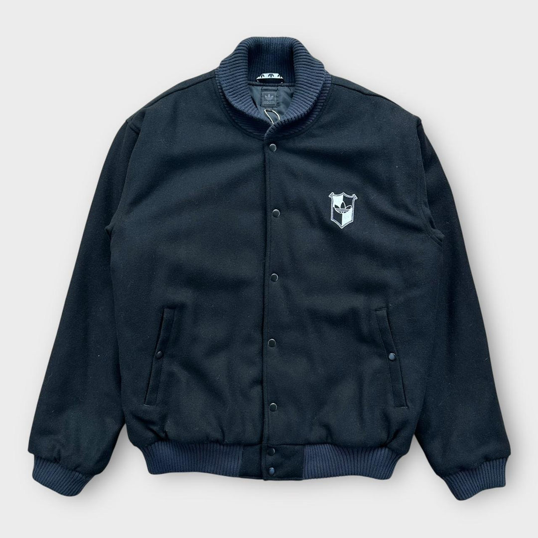 Винтажная куртка-бомбер Adidas в стиле хип-хоп - XL