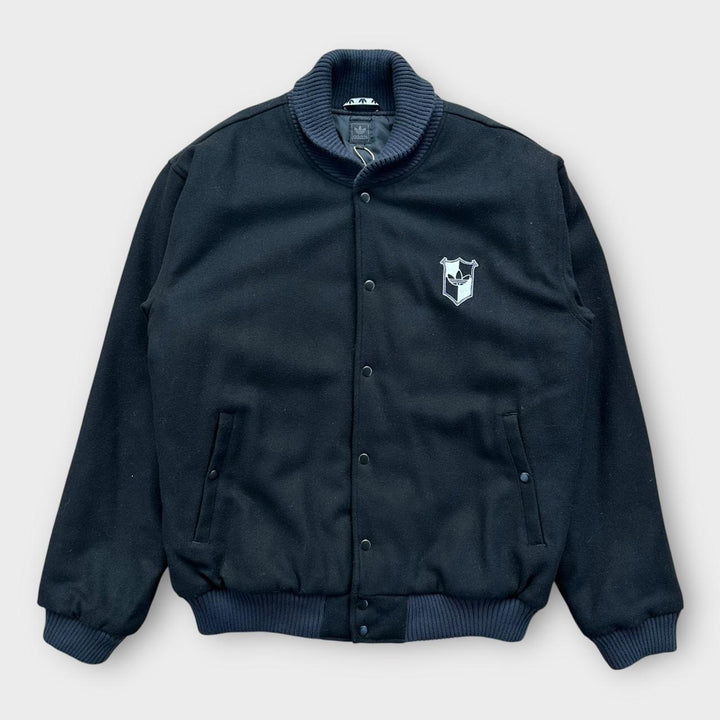 Винтажная куртка-бомбер Adidas в стиле хип-хоп - XL