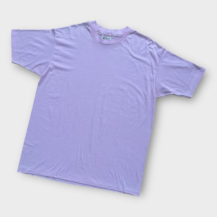 Винтажная футболка-заготовка с одним стежком - XL