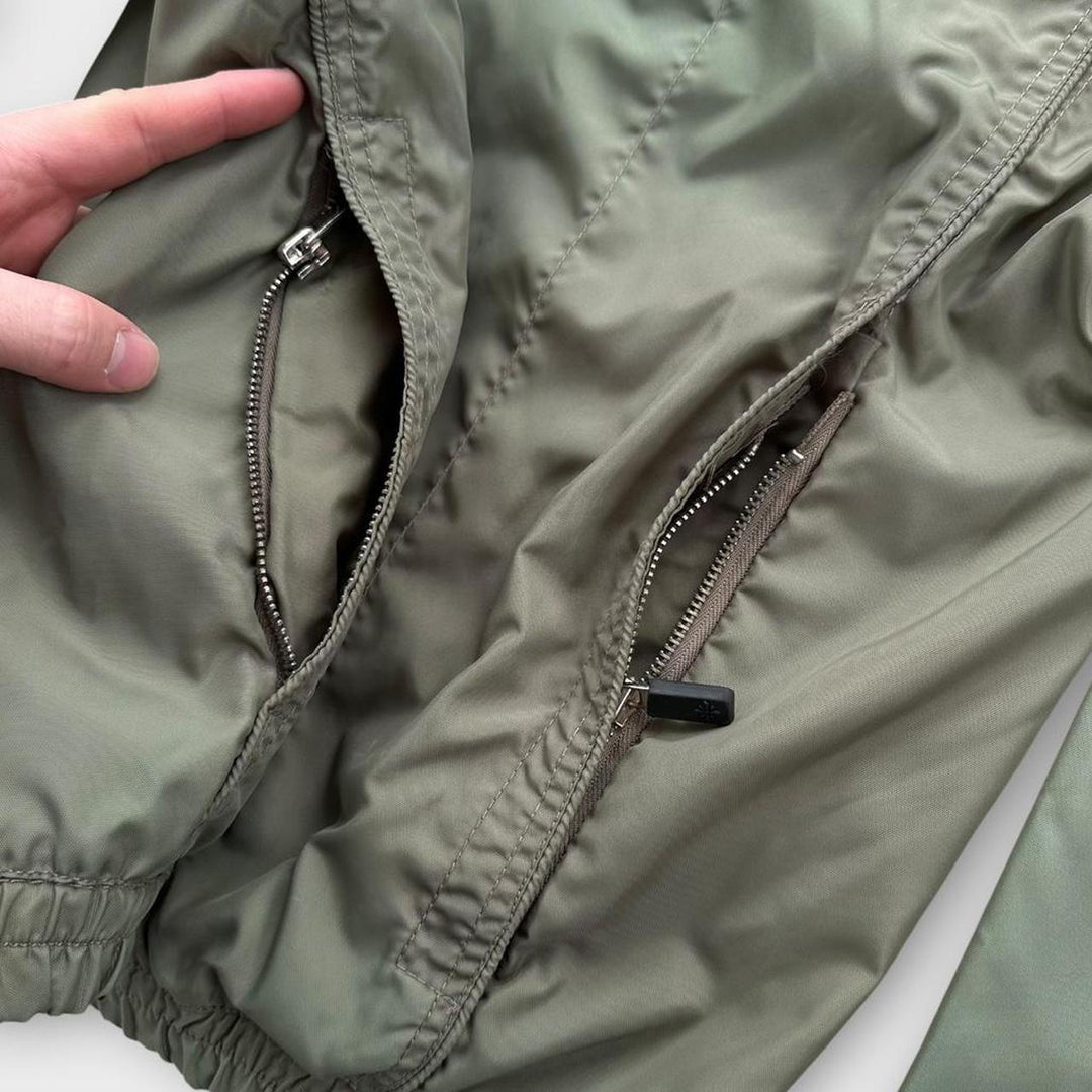 Байкерская куртка Moncler - размер 5 (женский XL)