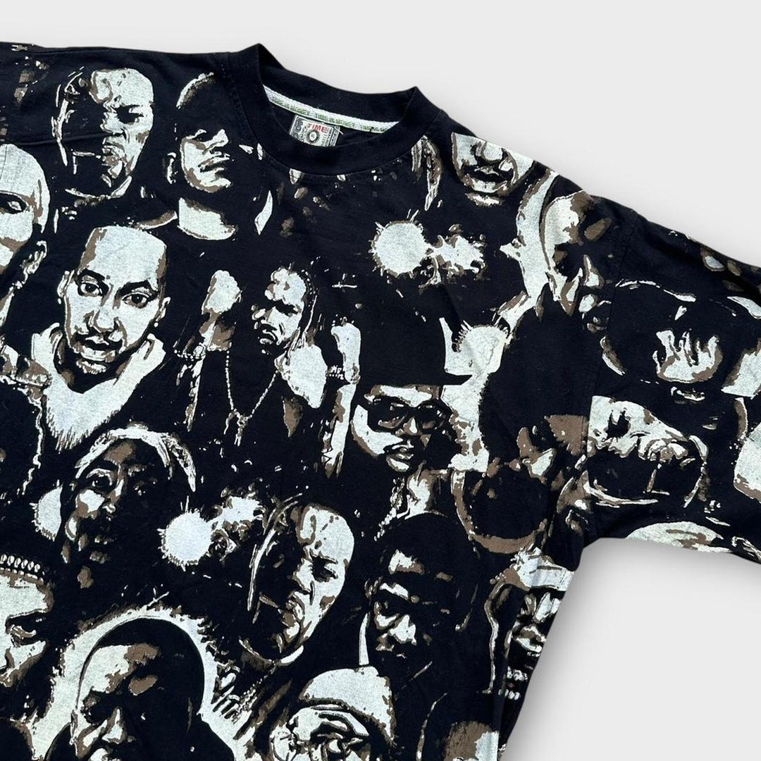 Футболка Time is Money в стиле хип-хоп с принтом в стиле рэп — XL