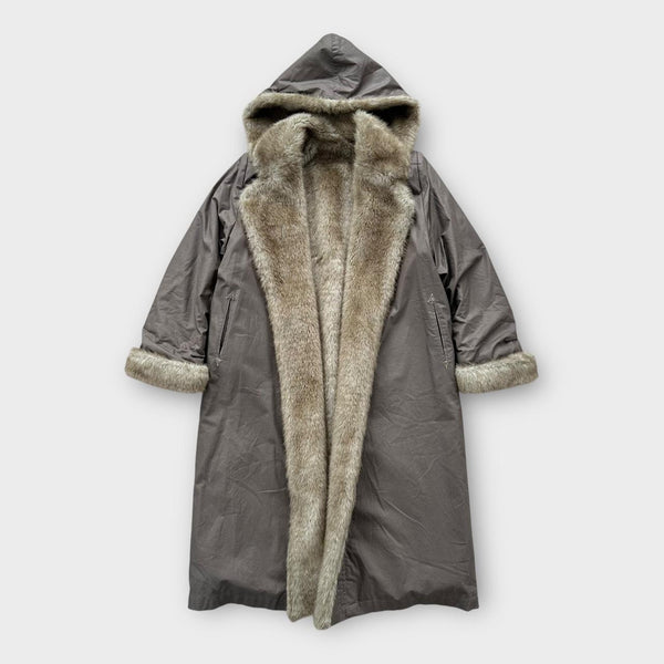 Винтажная куртка-афганка - женская большого размера (проверьте замеры)