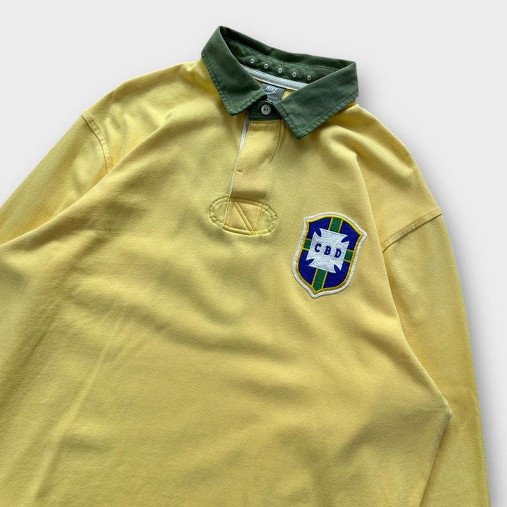 Винтажная рубашка для регби Nike Brazil — XL