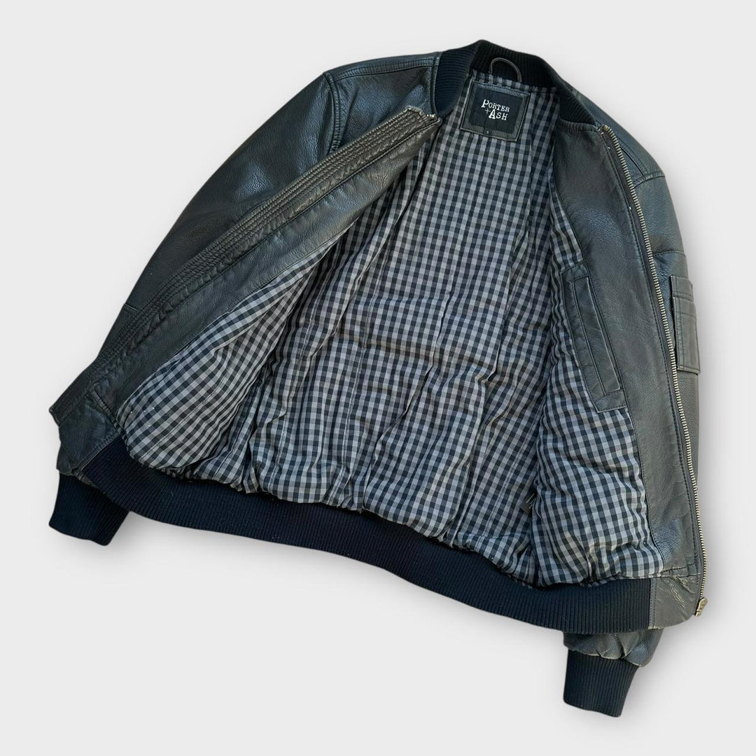 Кожаная куртка Porter and Ash - маленькая