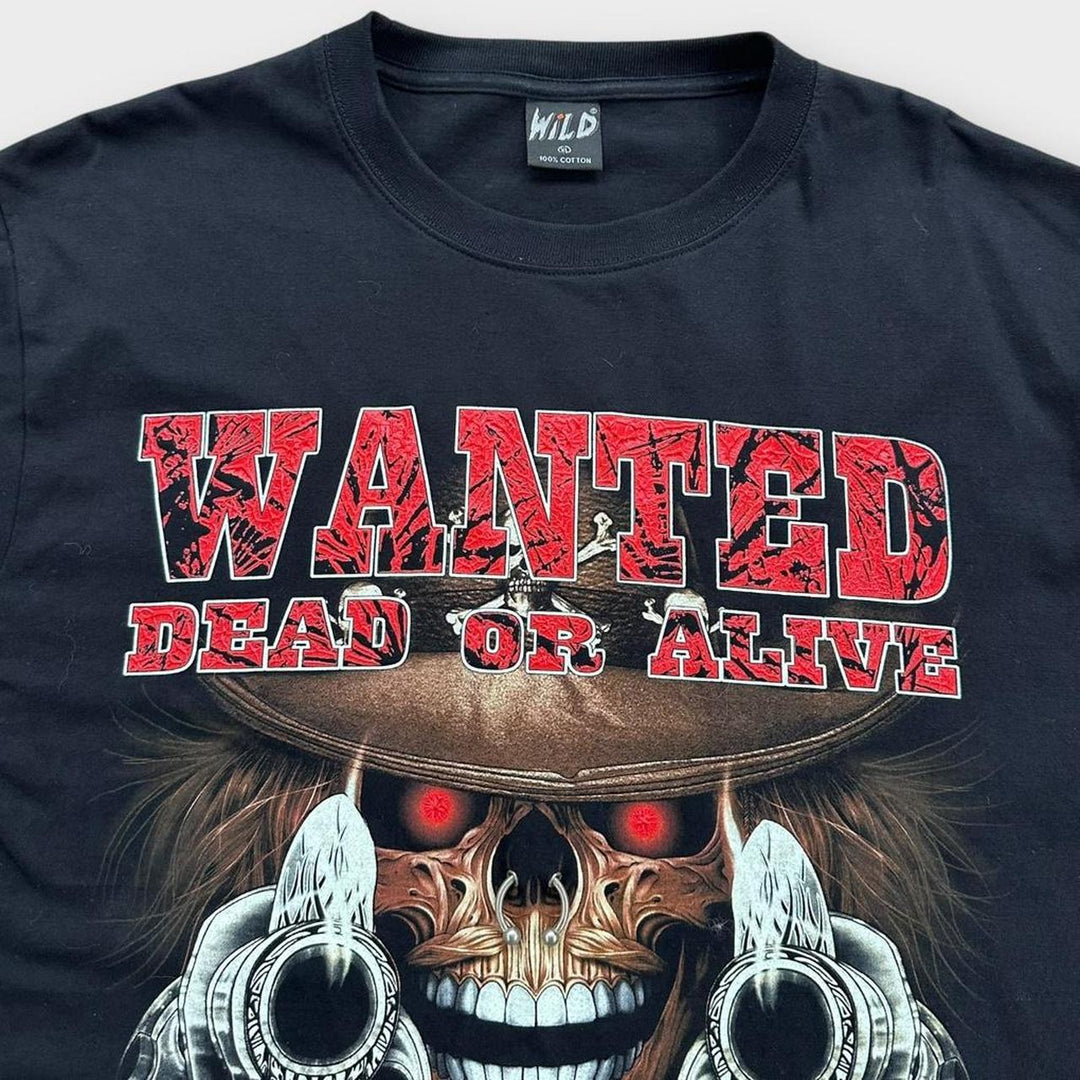 Футболка с рисунком черепа - XL