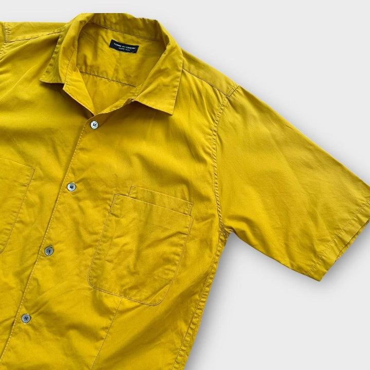 Винтажная рубашка Comme des Garçons homme плюс на пуговицах — маленький размер (проверьте размеры)