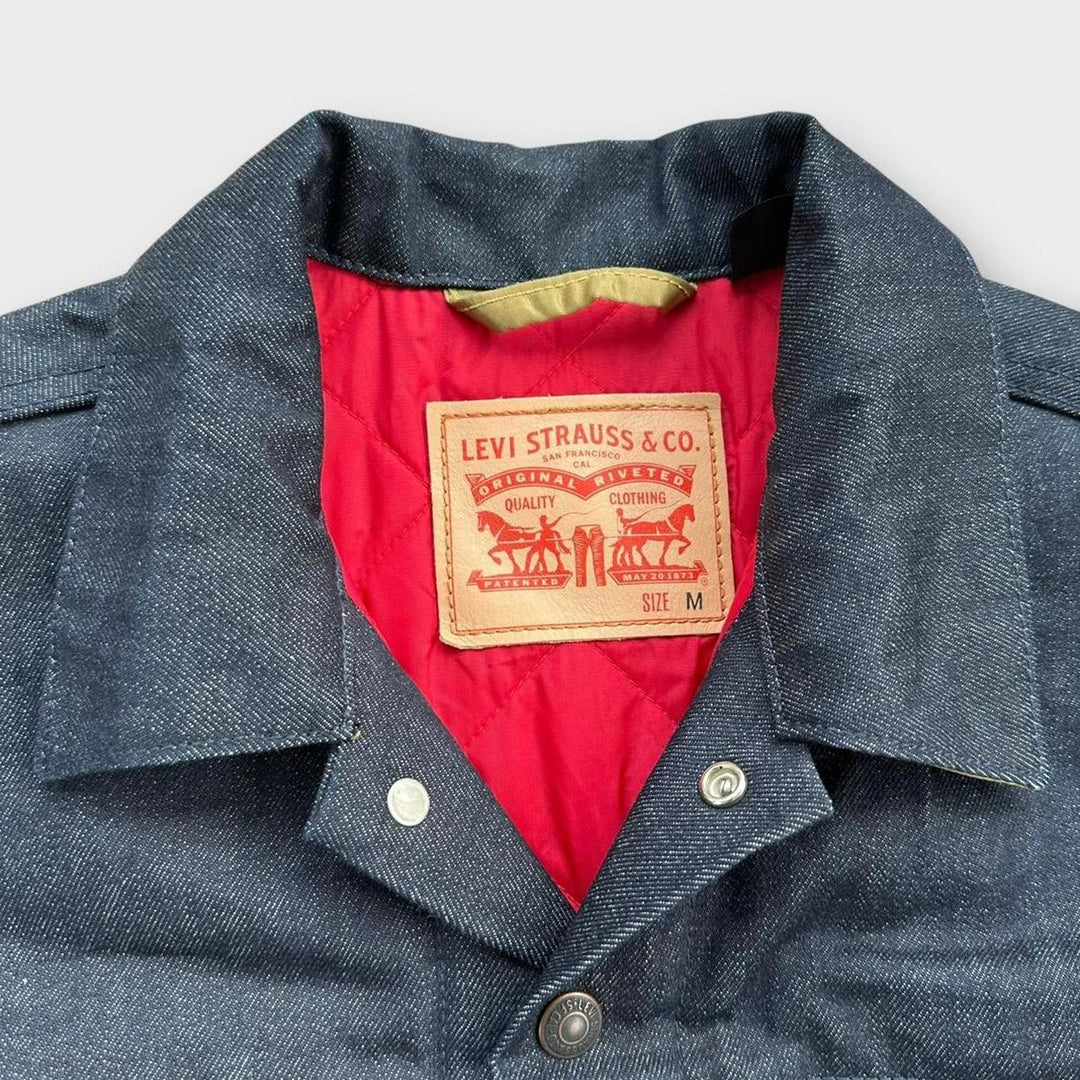 Университетский бомбер Levi’s NFL из денима, средний размер