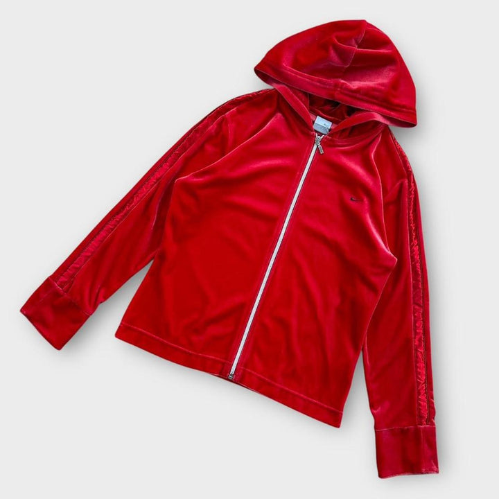 Велюровая толстовка Nike - большая женская