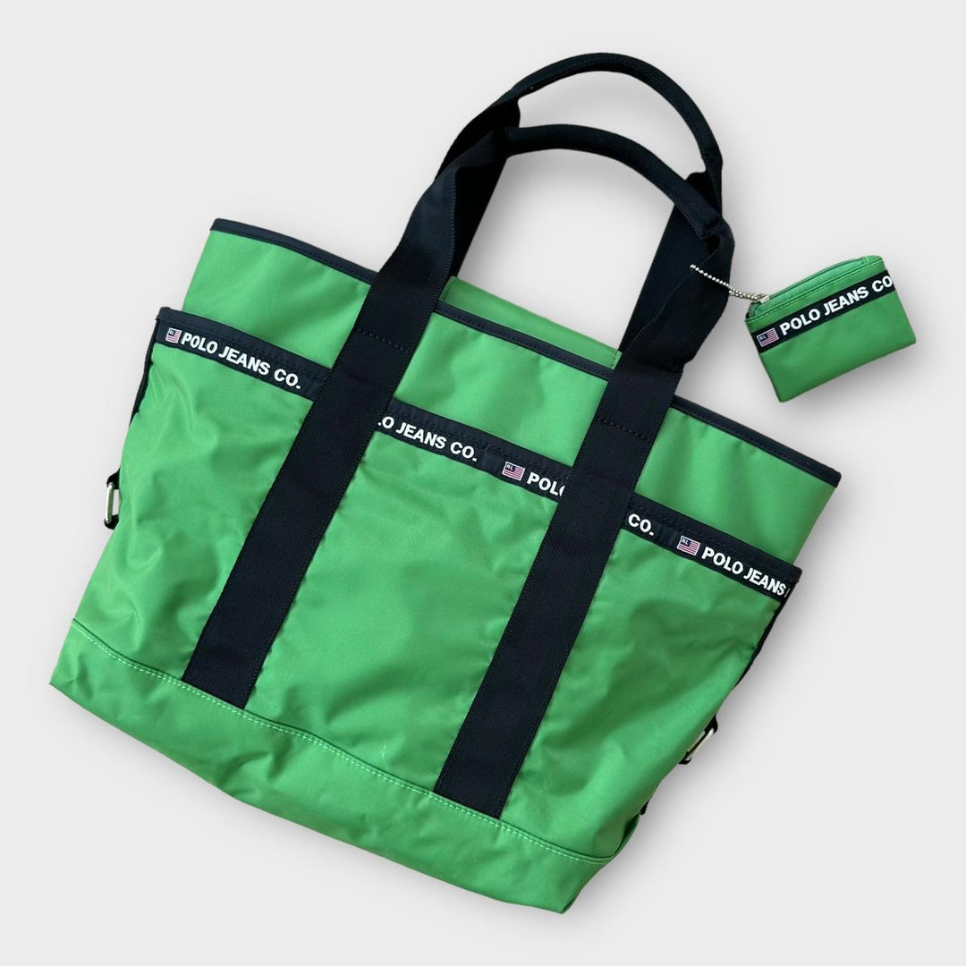 Большая сумка из джинсов-поло