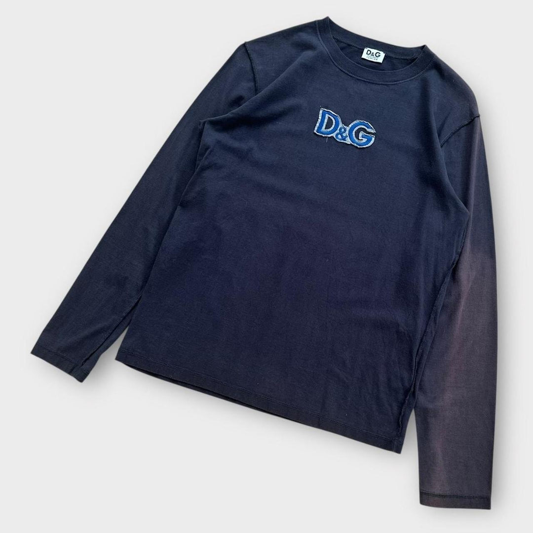 Футболка с длинными рукавами D&G — Junior XL (женская, большая)