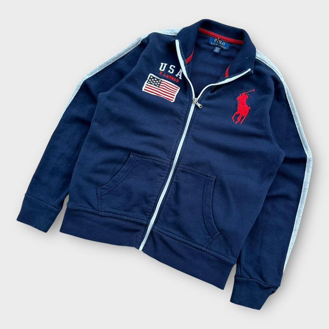 Толстовка Ralph Lauren big pony - женская, средний размер