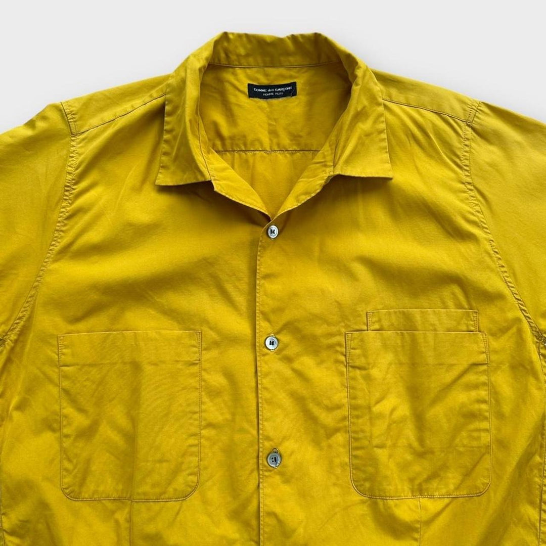 Винтажная рубашка Comme des Garçons homme плюс на пуговицах — маленький размер (проверьте размеры)
