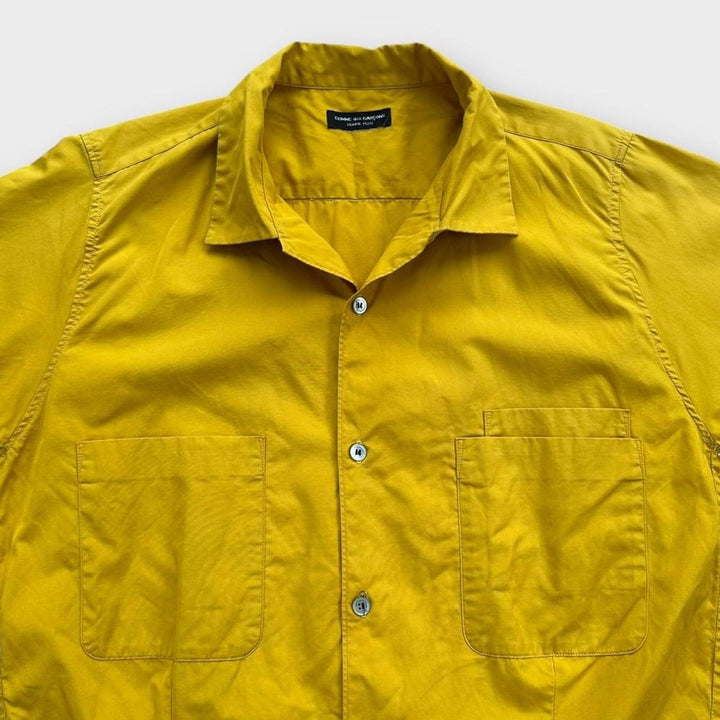 Винтажная рубашка Comme des Garçons homme плюс на пуговицах — маленький размер (проверьте размеры)