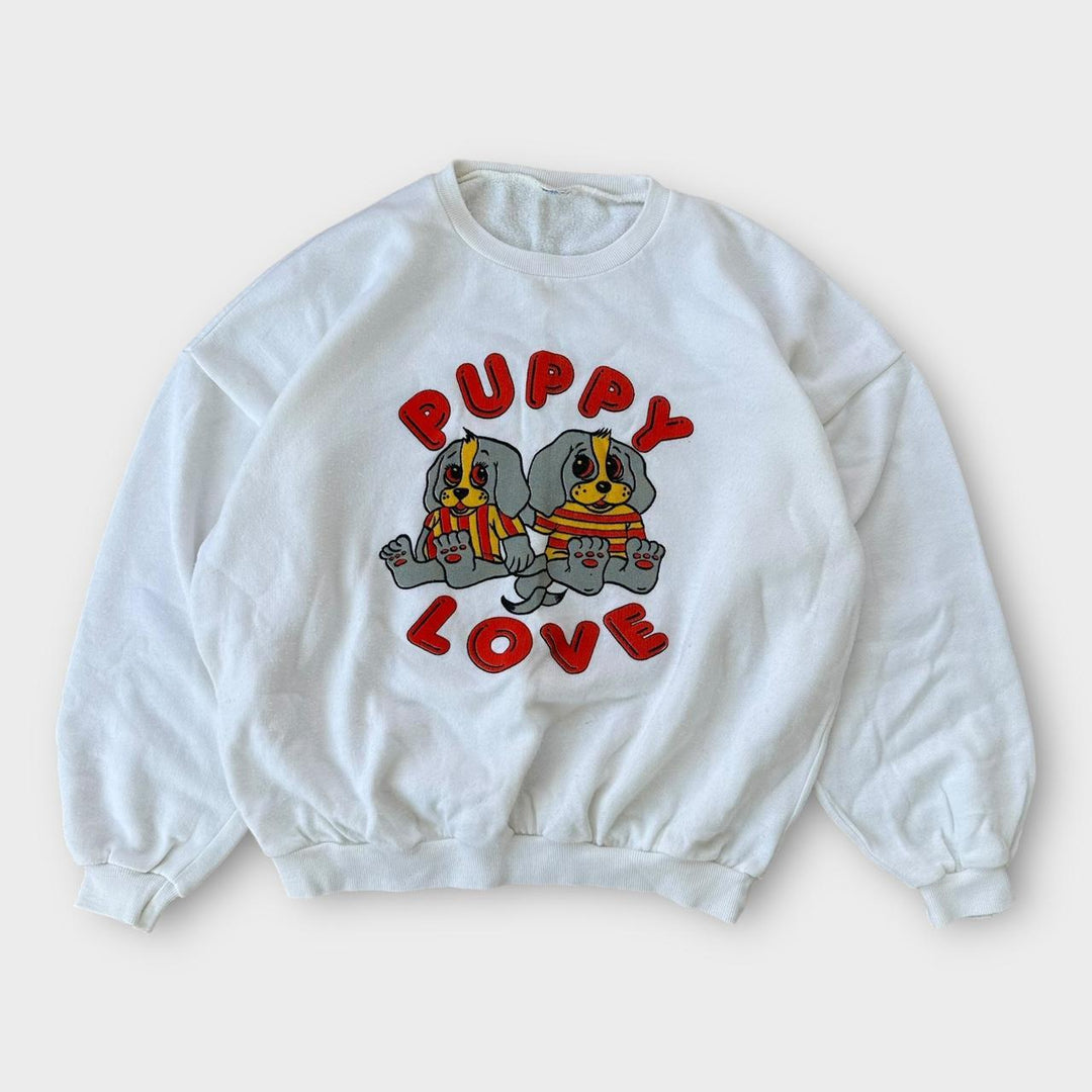 Толстовка с рисунком 80-х – средний размер