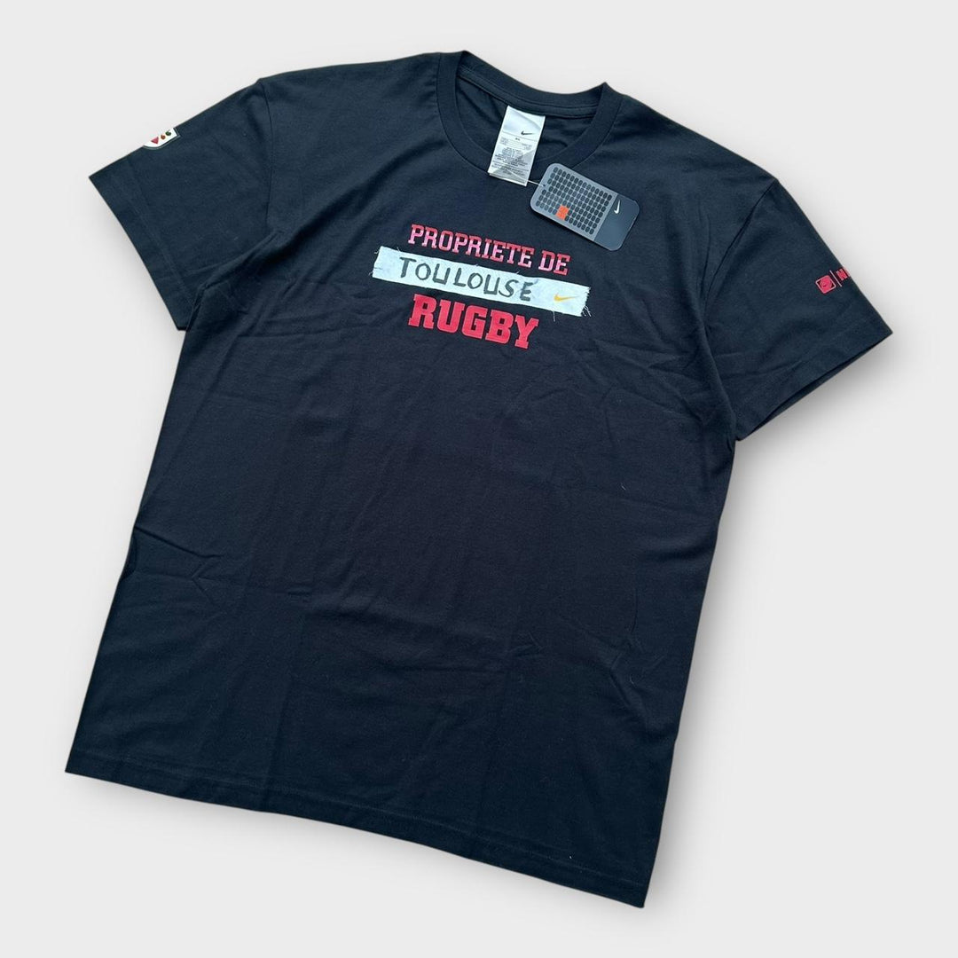 Футболка для регби Vintage Toulouse - XL