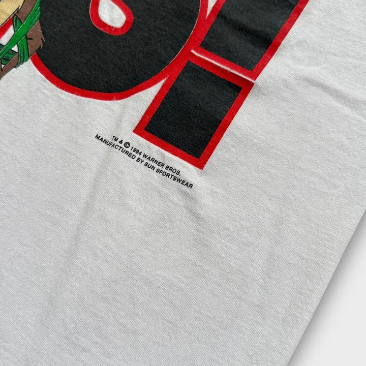 Футболка с рождественским рисунком Vintage Taz - XL