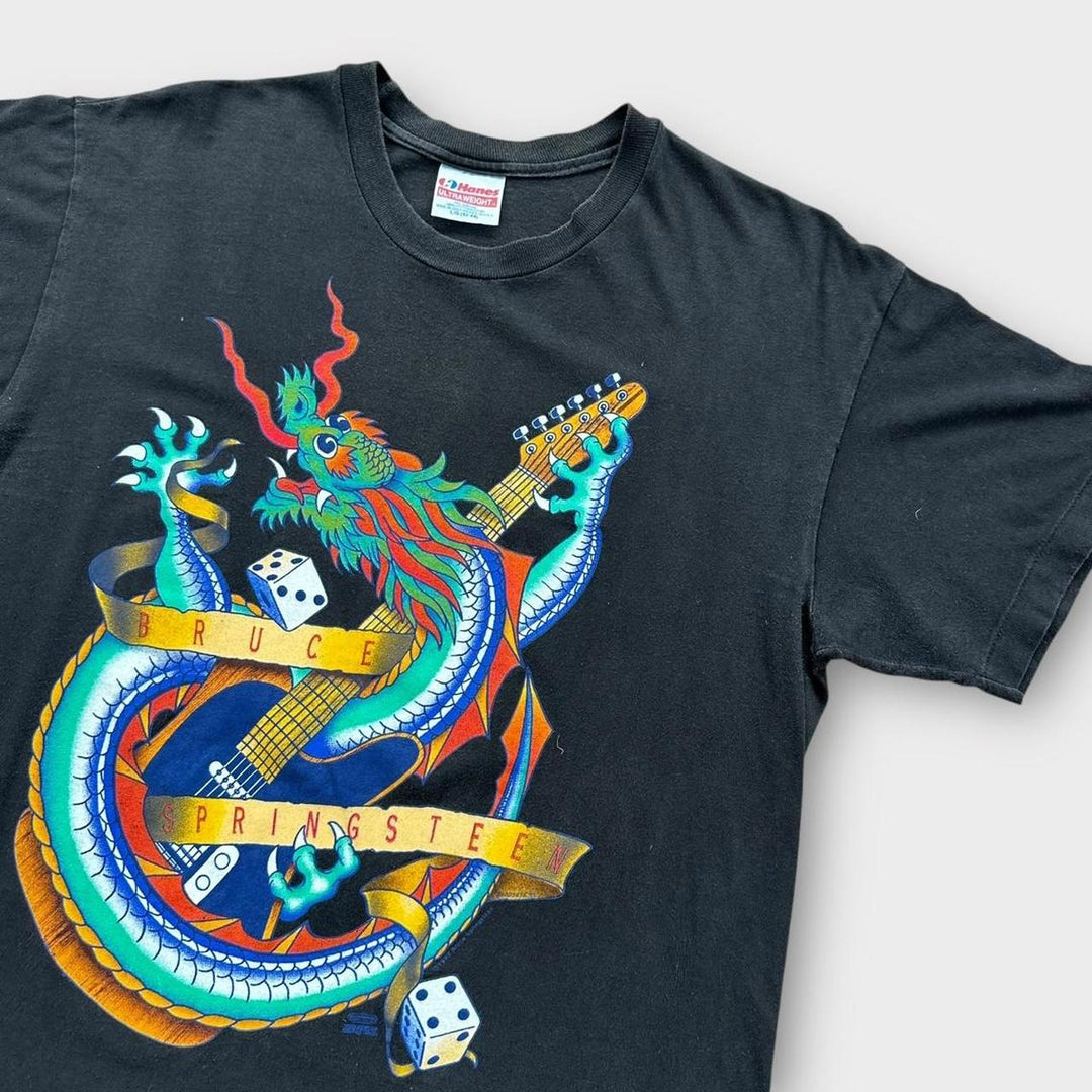 Винтажная футболка с группой Брюса Спрингстина 1992 года, большая.