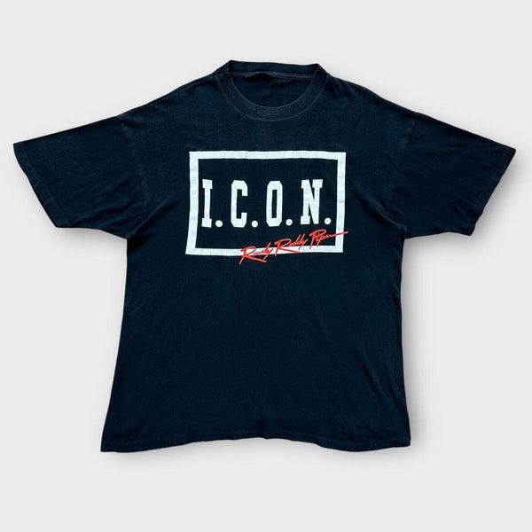 Винтажная борцовская футболка Rowdy Roddy Piper - XL