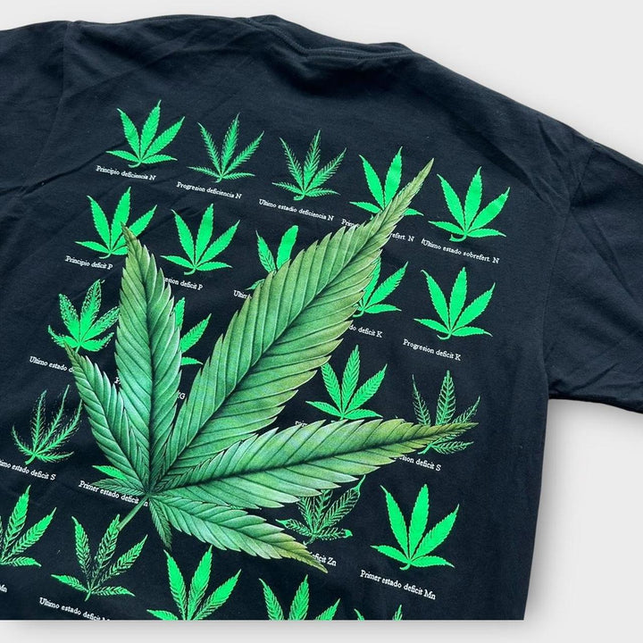 Футболка с рисунком Weed - большая