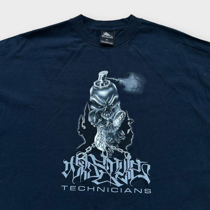 Футболка с рисунком в стиле хип-хоп Technicians Wild Style - XL