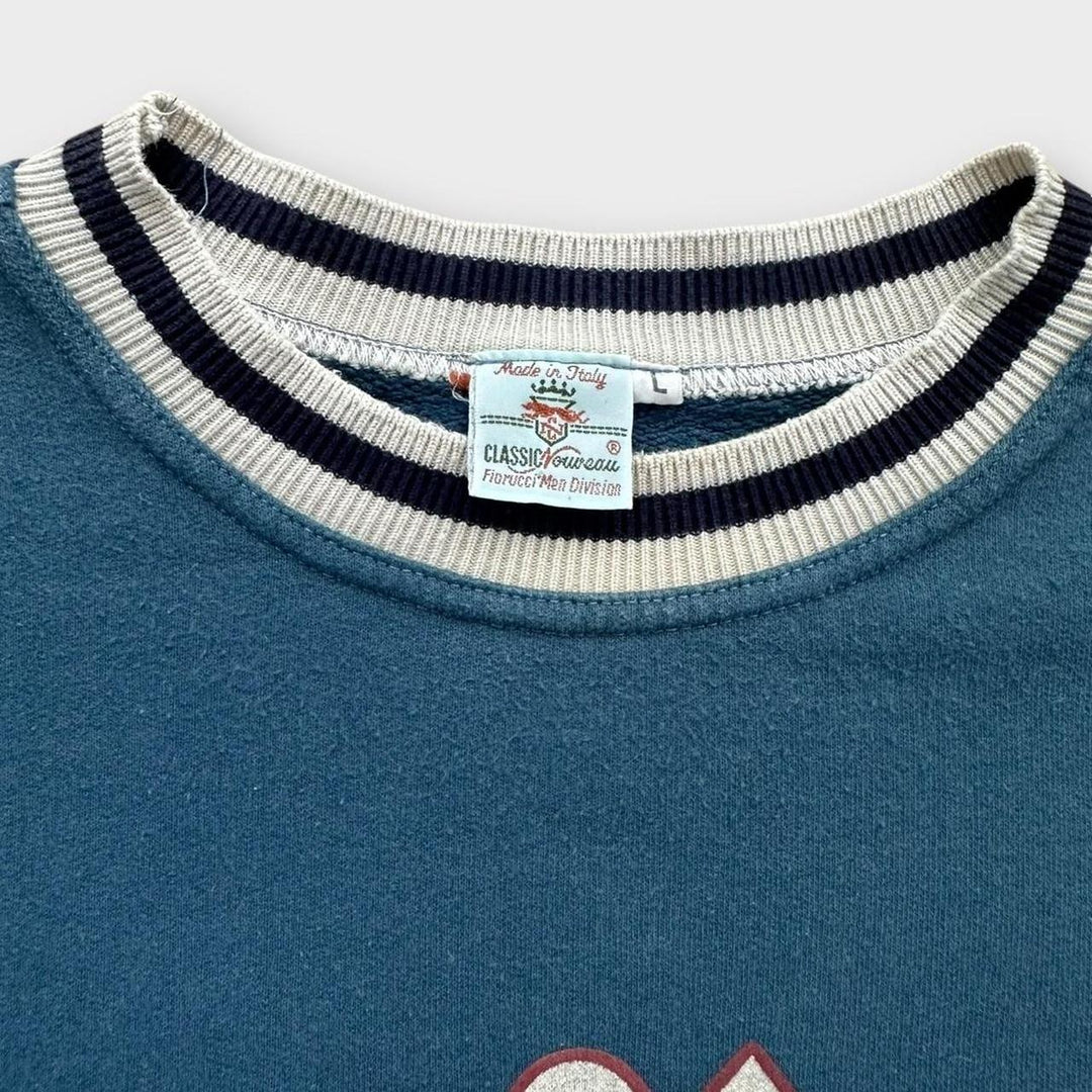 Толстовка с винтажным рисунком - большой размер