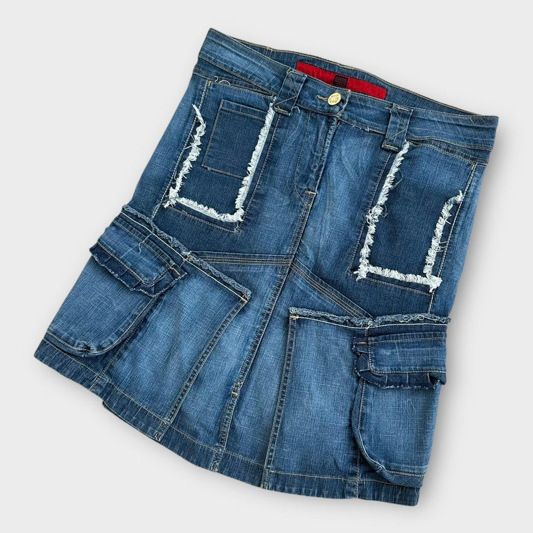 Джинсовая юбка Marithe Francois Girbaud - талия 32