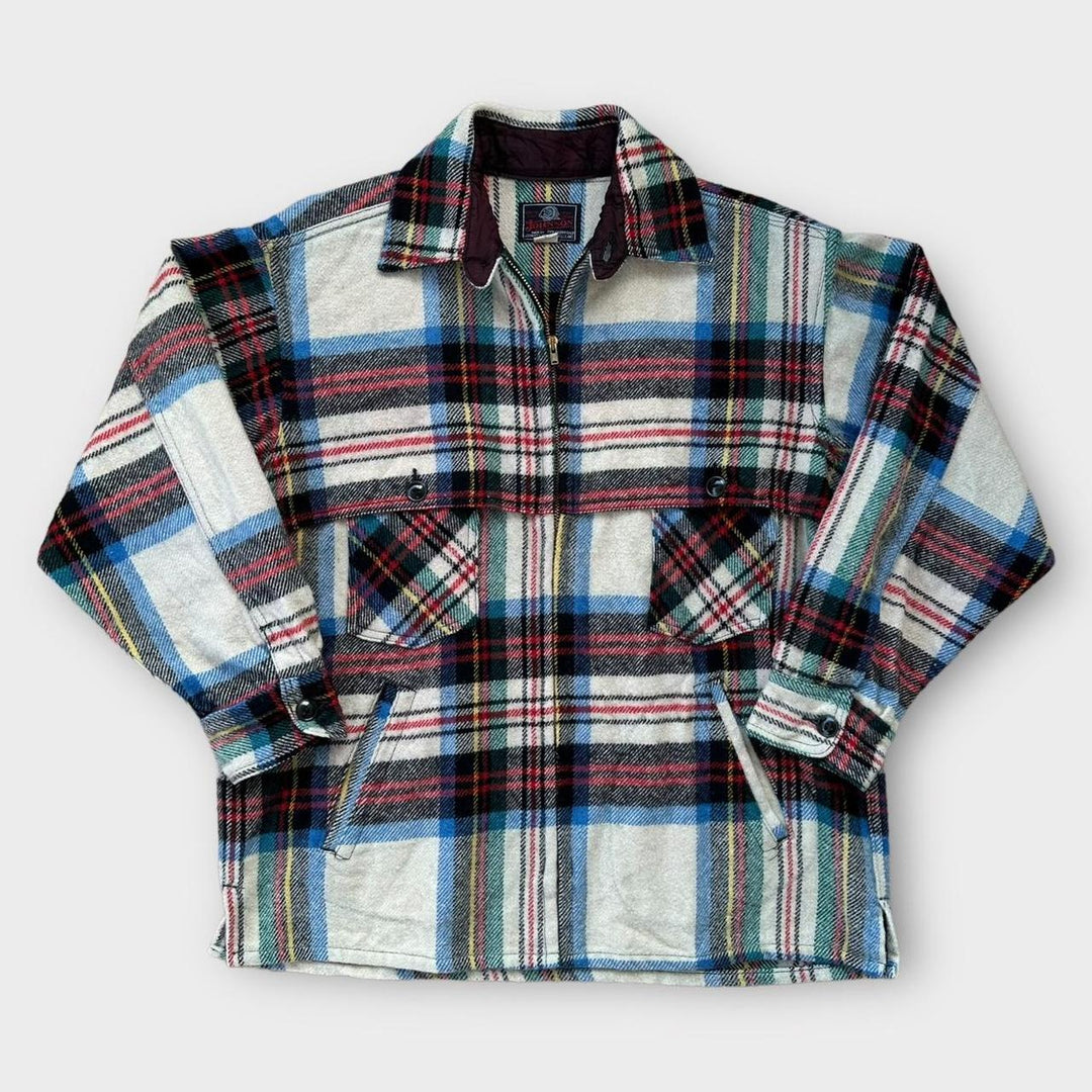 Шерстяная фланелевая куртка Johnson Woolen Mills - Большой размер