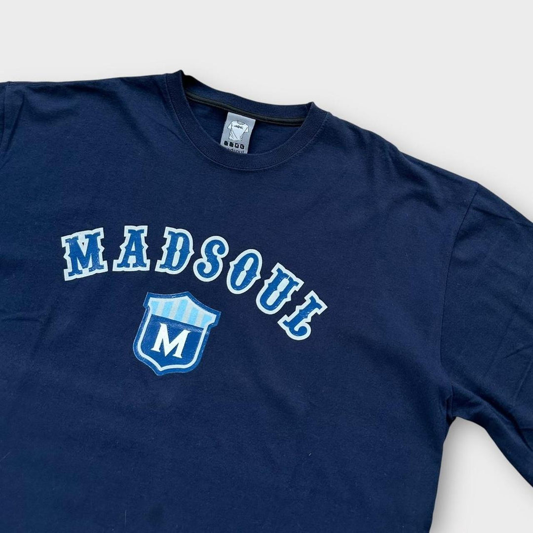 Футболка с рисунком Y2K Mad Soul, размер XL