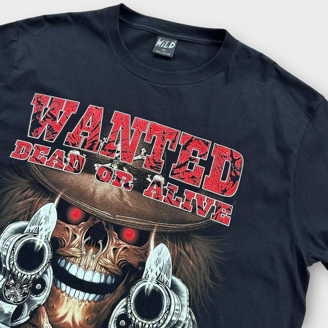 Футболка с рисунком черепа - XL