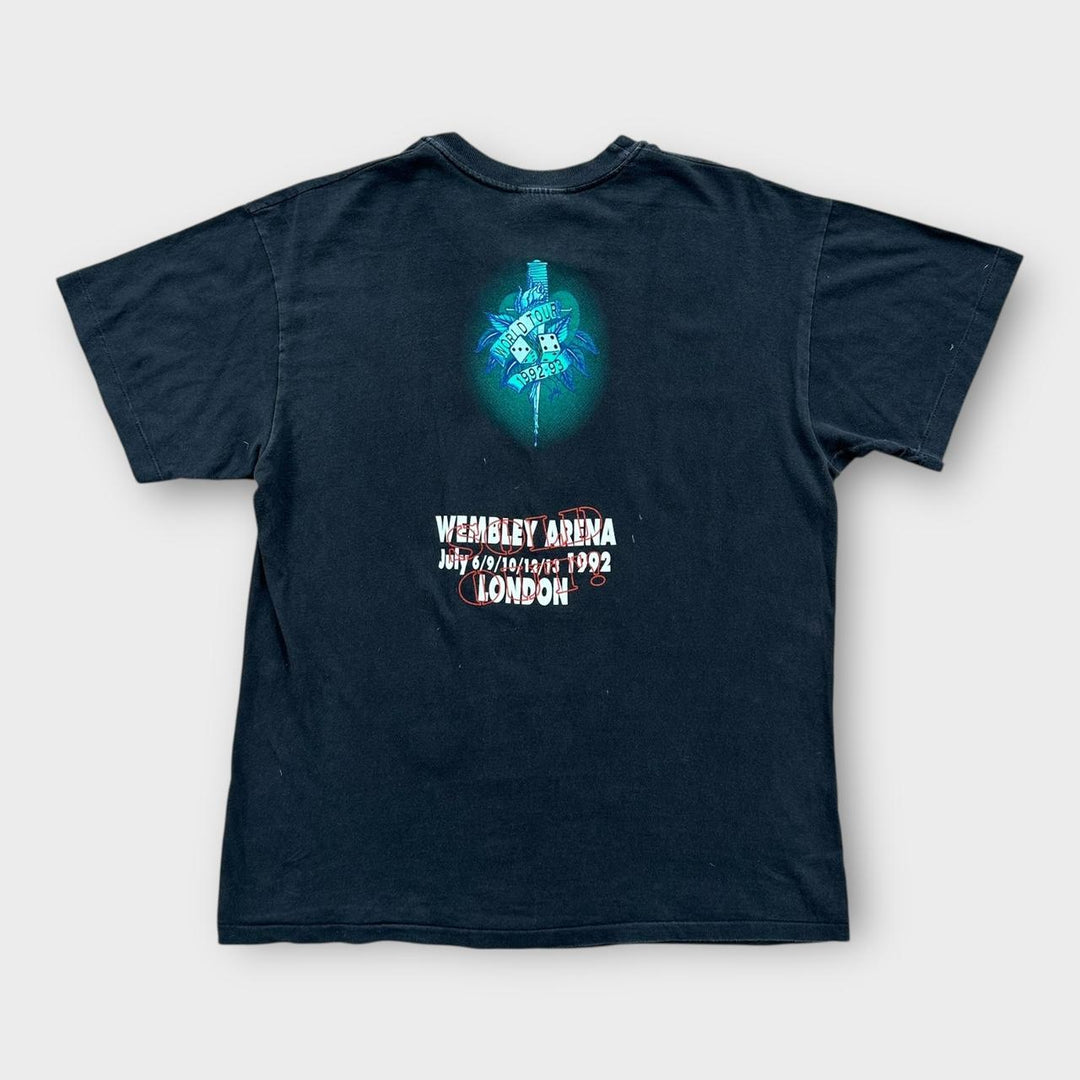 Винтажная футболка с группой Брюса Спрингстина 1992 года, большая.