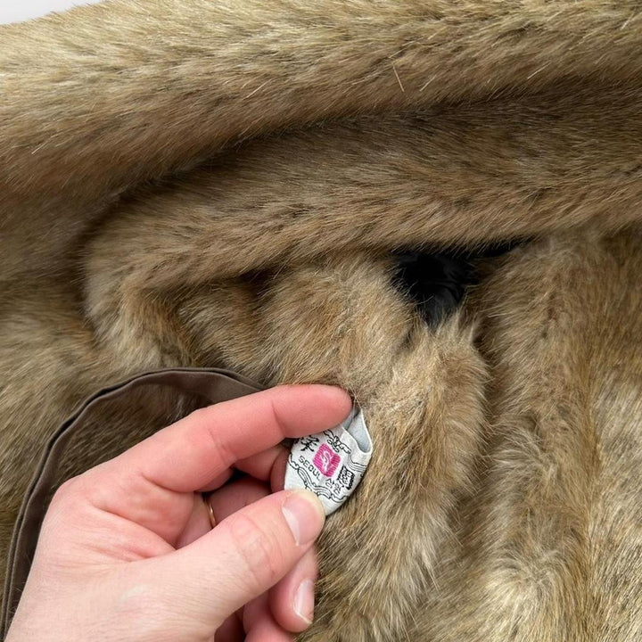 Винтажная куртка-афганка - женская большого размера (проверьте замеры)