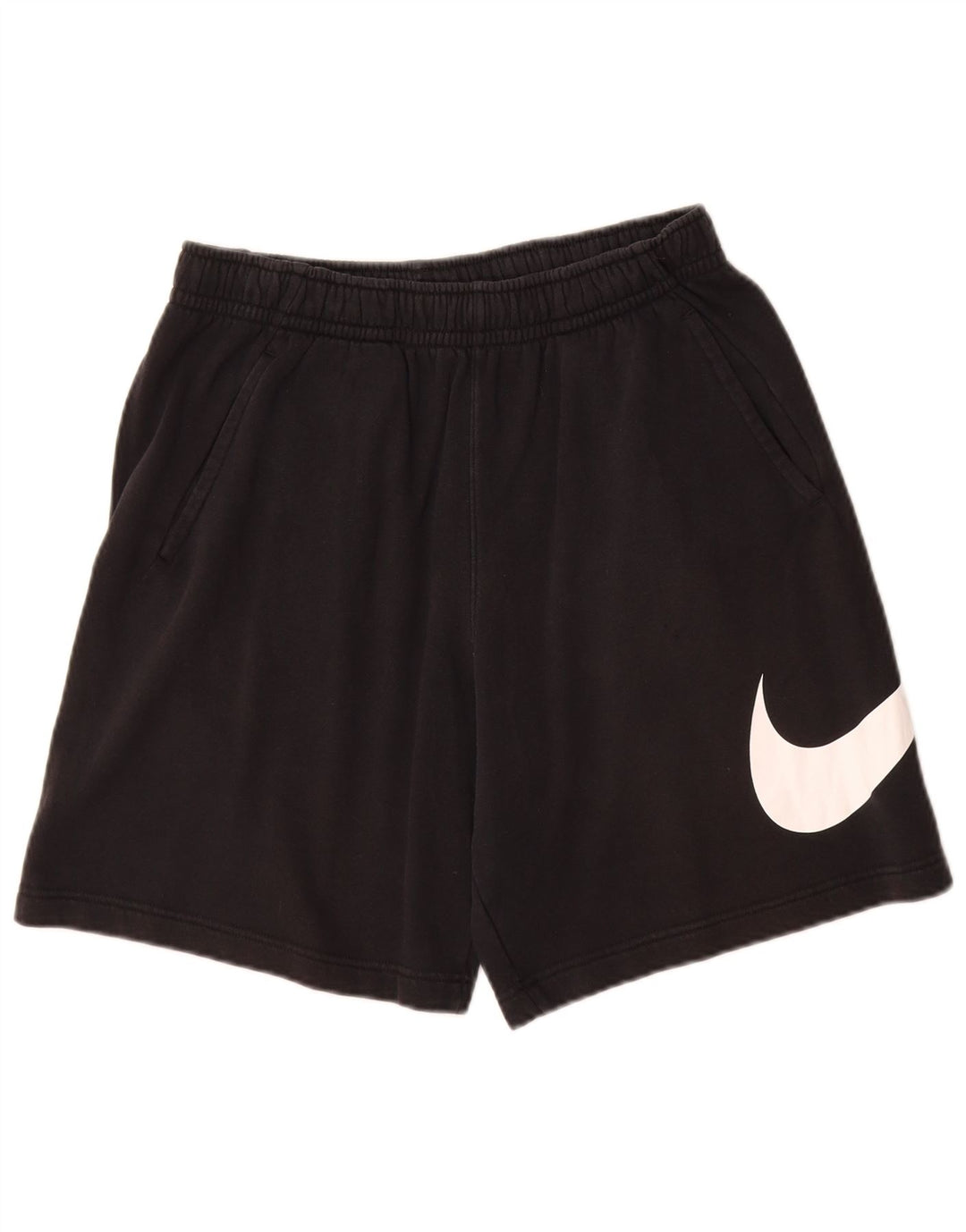 Мужские спортивные шорты с графическим рисунком Nike, маленькие черные хлопковые